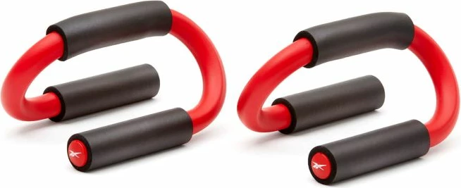 Doreza për Push-up Reebok, të zeza me të kuqe
