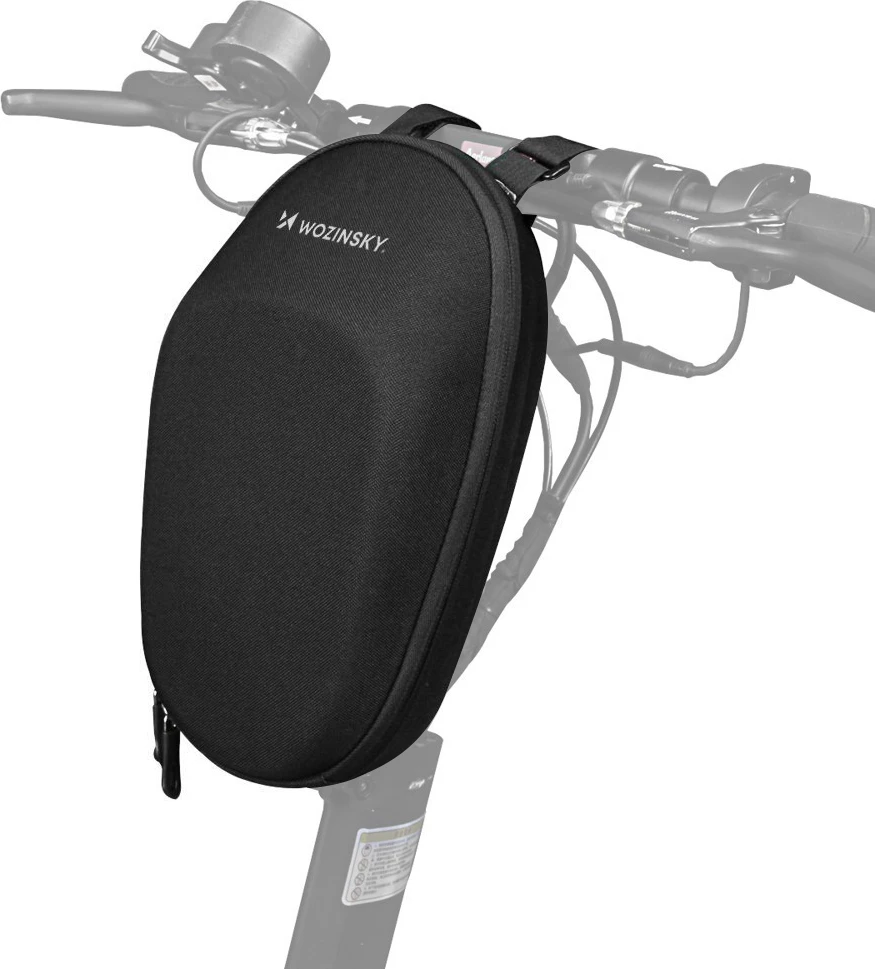 Çantë timoni për trotinet Wozinsky WSB1BK, 4L, e zezë
