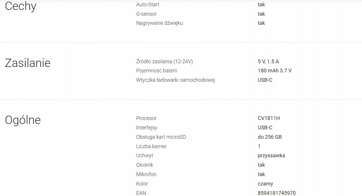 Kamerë dashcam Navitel R260 NV, Full HD 1080p 60fps, kënd 140°, microSD deri 256GB, Night Vision, e zezë, set me mbajtëse + karikues veture