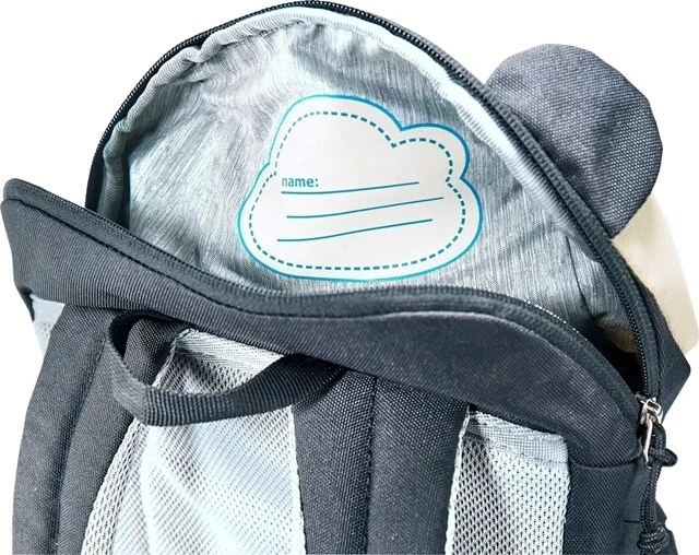 Çantë shpine Deuter Kikki për fëmijë, 170x170x170 mm, Poliestër, Bardhë/Zeze