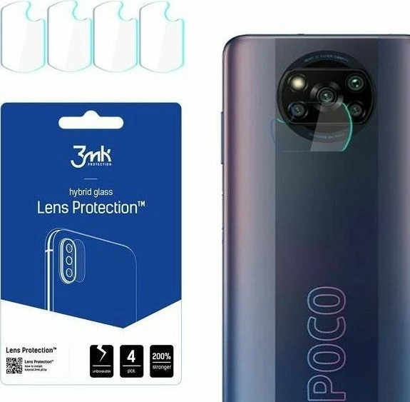 Mbrojtëse xhami për lentë kamere 3MK Lens Protection Pro për iPhone 14 6.1" Sierra Blue, 1 copë