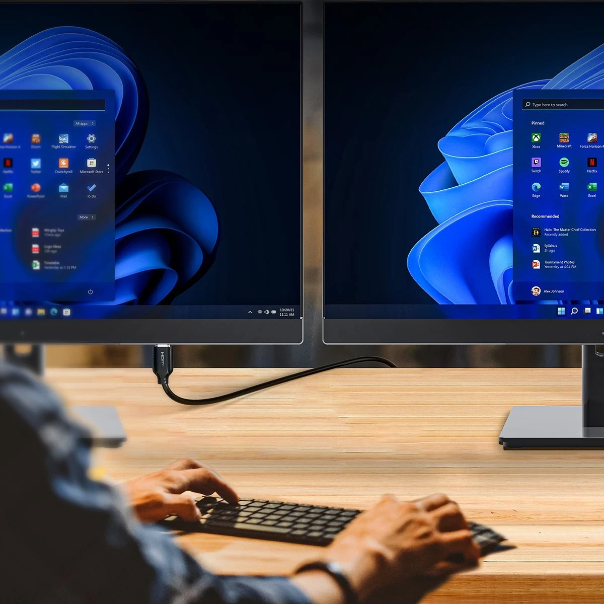 Kabel HDMI Unitek 2.0 4K 60Hz 10m, zi