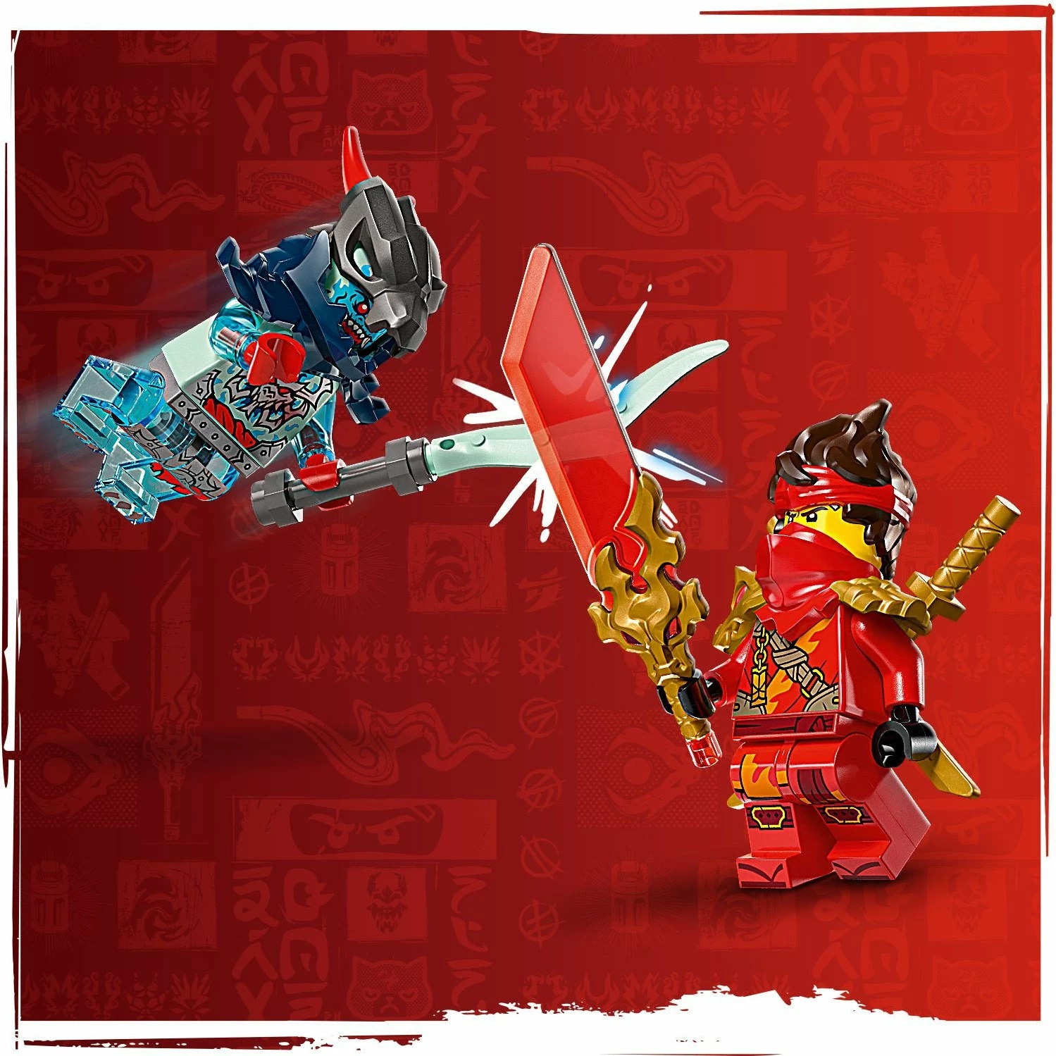 Set LEGO NINJAGO Kai's Motorcycle Race 71838, 79 copë, 6+