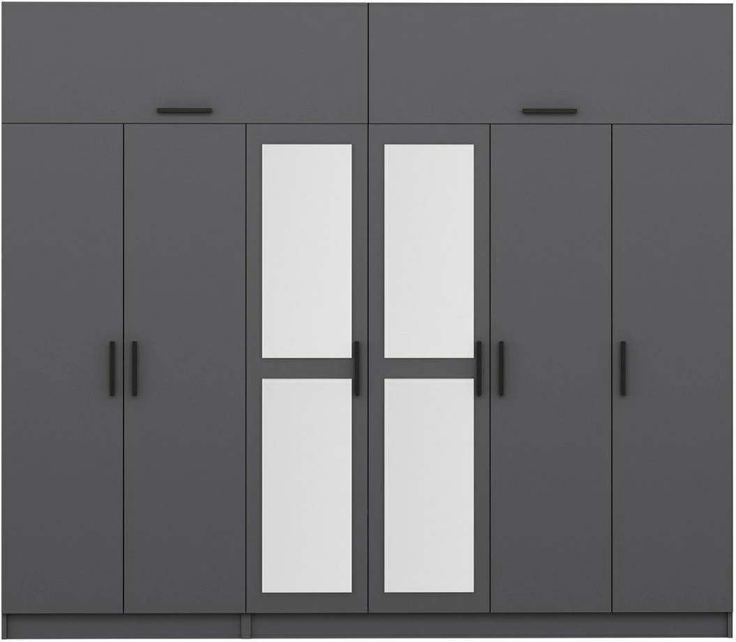 Dollap Skye Decor, ngjyrë antracit, 5277