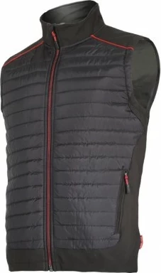 Jelek pa mëngë LAHTI PRO L4130702, madhësia M, zi-gri-kuqe