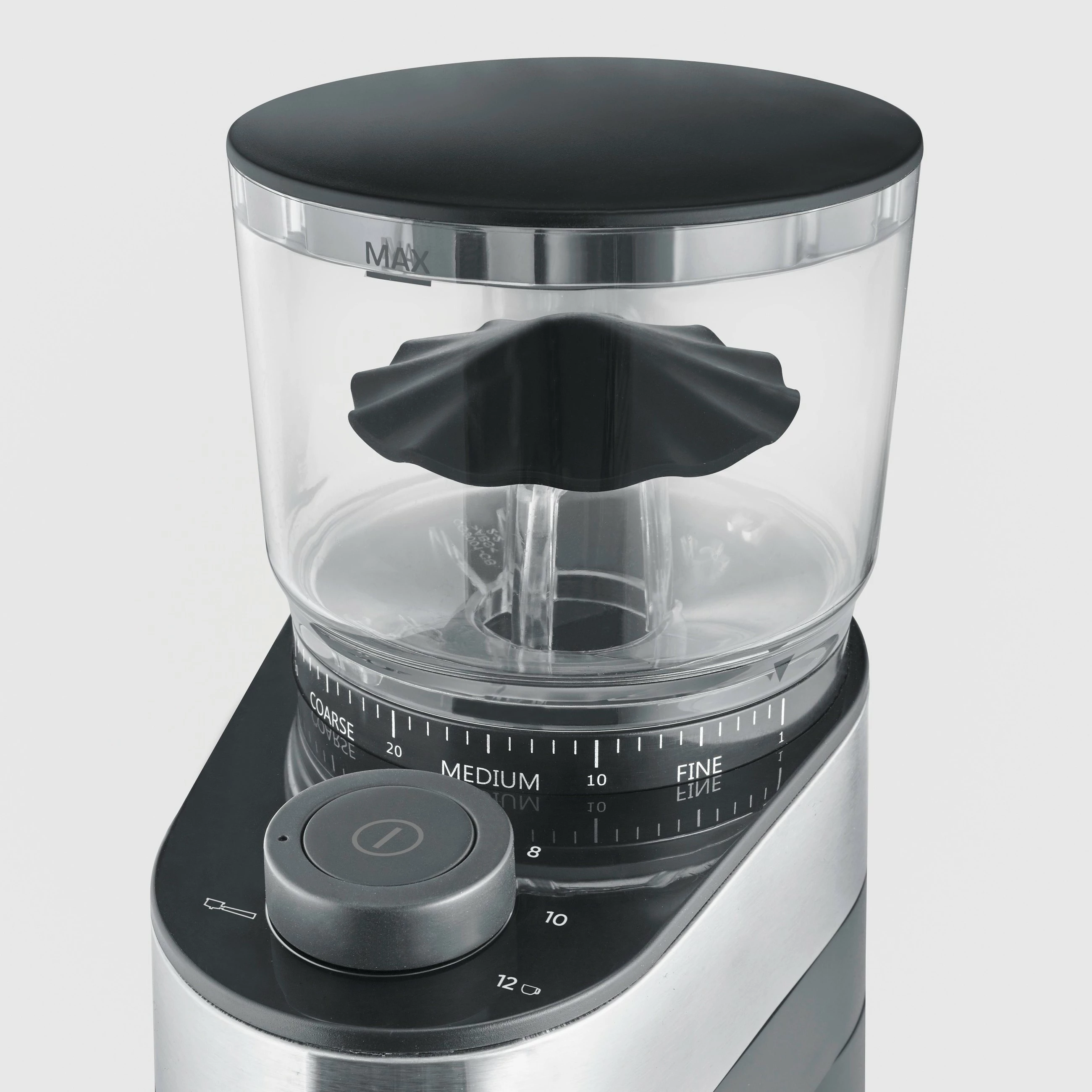 Mulli kafeje Severin KM 3880, 140W, rregullim bluarje, inox/zi