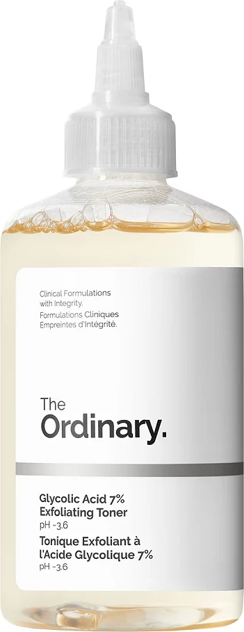 Tonik eksfoliues për femra The Ordinary Glycolic Acid 7% Exfoliating Toner, 240ml