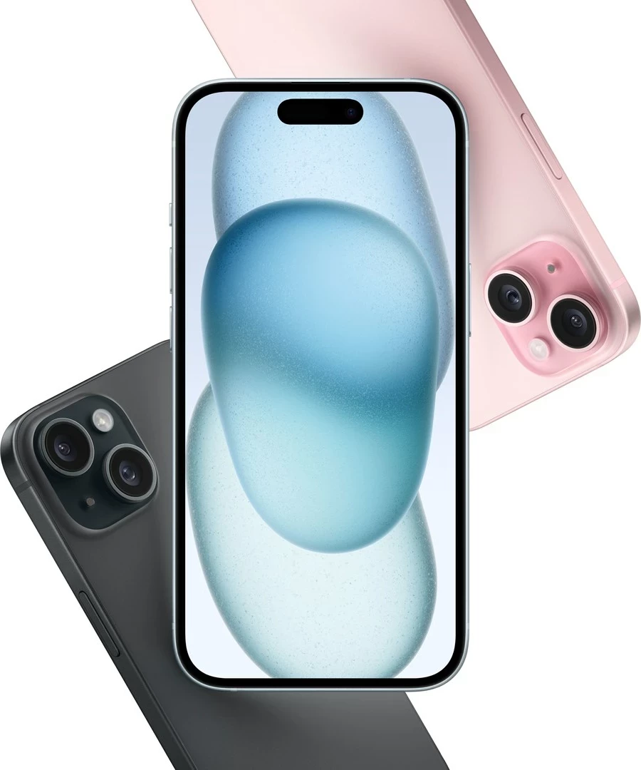 Apple iPhone 15 Plus, 6.7", 128GB, pink