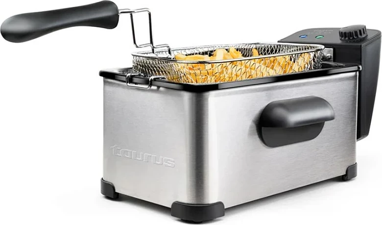 Fritezë Taurus 973967000, 2000W, 3L, E zezë