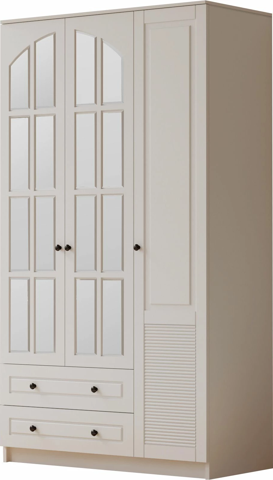 Dollap Skye Decor, ngjyrë e bardhë mat, Rb-110