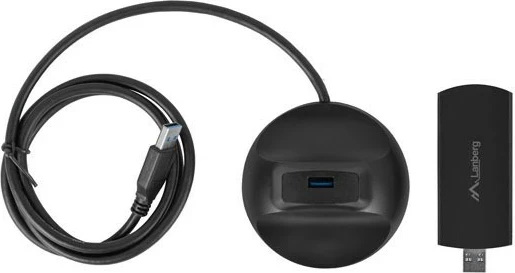 Kartë rrjeti LANBERG AX3000, USB 3.0, Wi-Fi 6, 2 antena të brendshme