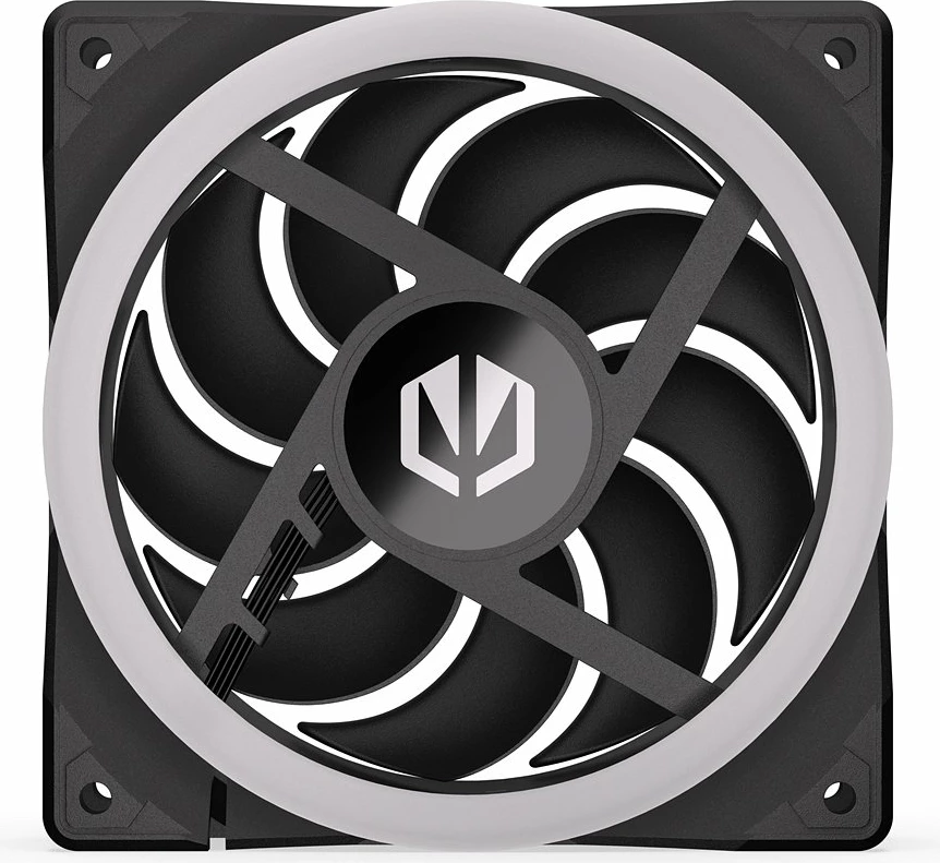 Ventilator PC Endorfy Corona 120 EY4A013, 120mm, ARGB, PWM 4-pin, 200-1600 RPM, i zi, 1 copë