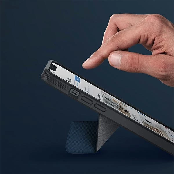 Mbështjellës UNIQ Transforma Magclick për iPhone 14 Pro Max, silikon, kaltër