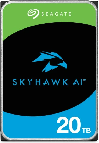 Hard disk Seagate SkyHawk AI, 20 TB, 7200 RPM, 512 MB, 3.5", Serial ATA III