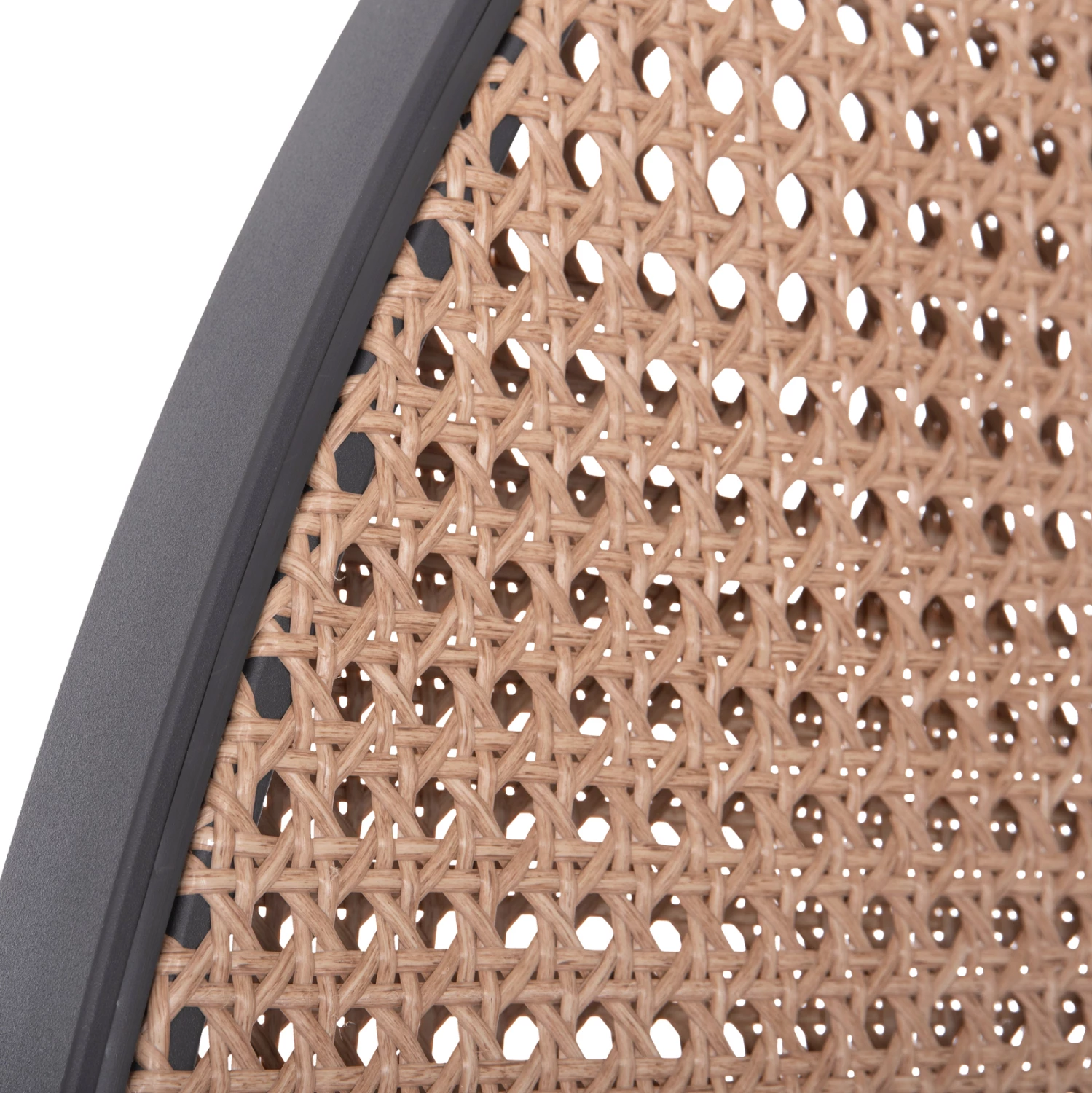 Përdarës alumini KOMORABI, kornizë antracit, thurje bezhë, 110x33x199cm