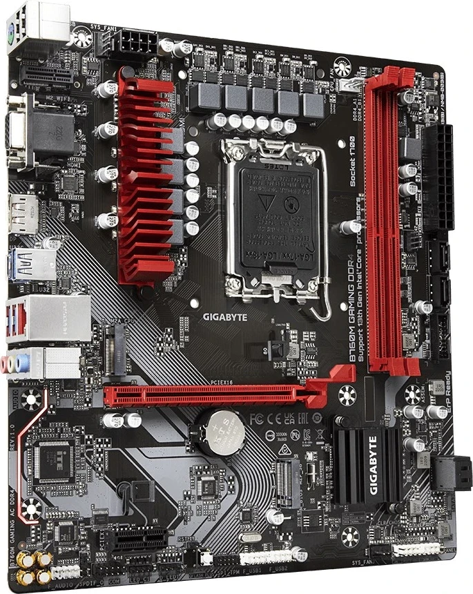 Pllakë amë Gigabyte B760M Gaming DDR4, micro ATX, LGA 1700,  Intel B760 