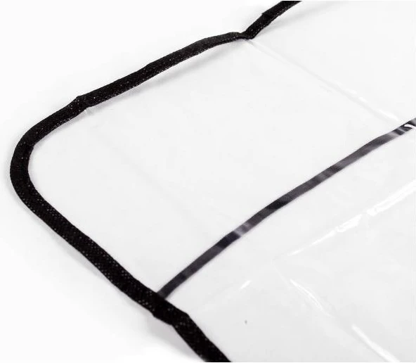 Mbrojtës për shpinën e sediljes, CARETERO, PVC, madhësi universale 44x55 cm, transparent