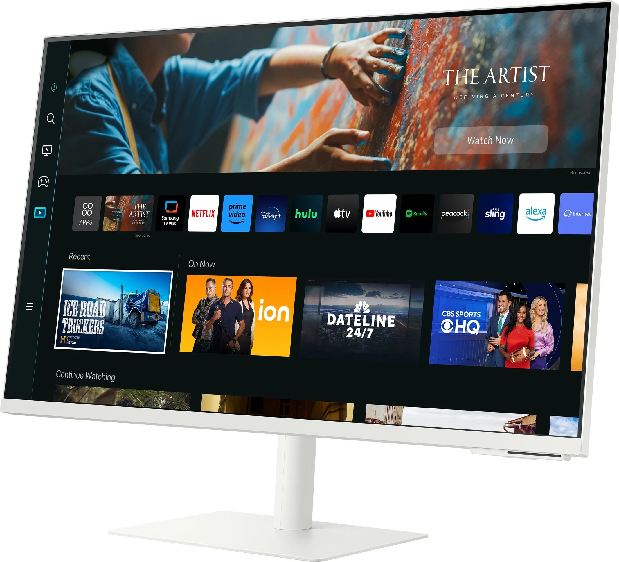 Monitor Samsung M70C, 32", 4K Ultra HD, LED, Bardhë