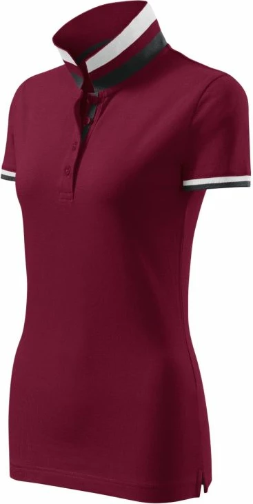 Maicë polo Malfini për femra, ngjyrë të kuqe