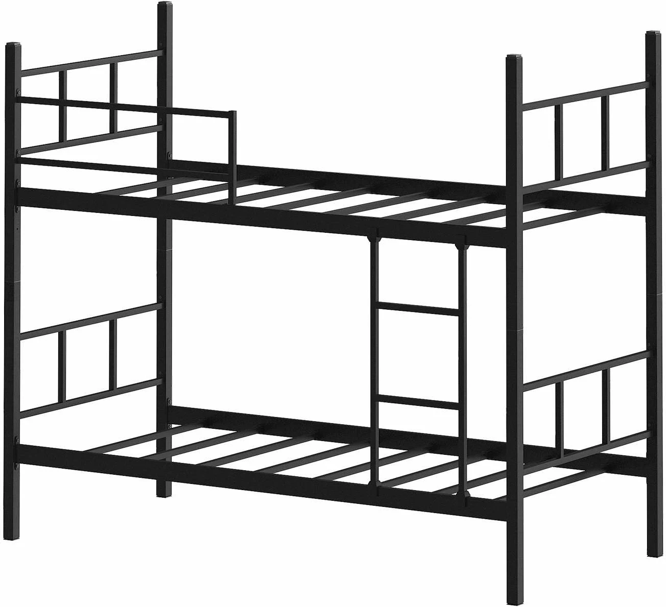 Krevat marinari për fëmijë, metalik, ngjyrë e zezë, Skye Decor Defne, 90x190