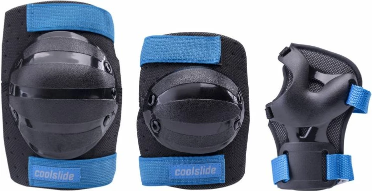 Set mbrojtës për rollera Coolslide, unisex, kaltër
