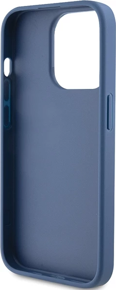 Mbështjellës Guess 4G Stripe për iPhone 15 Pro, Blu
