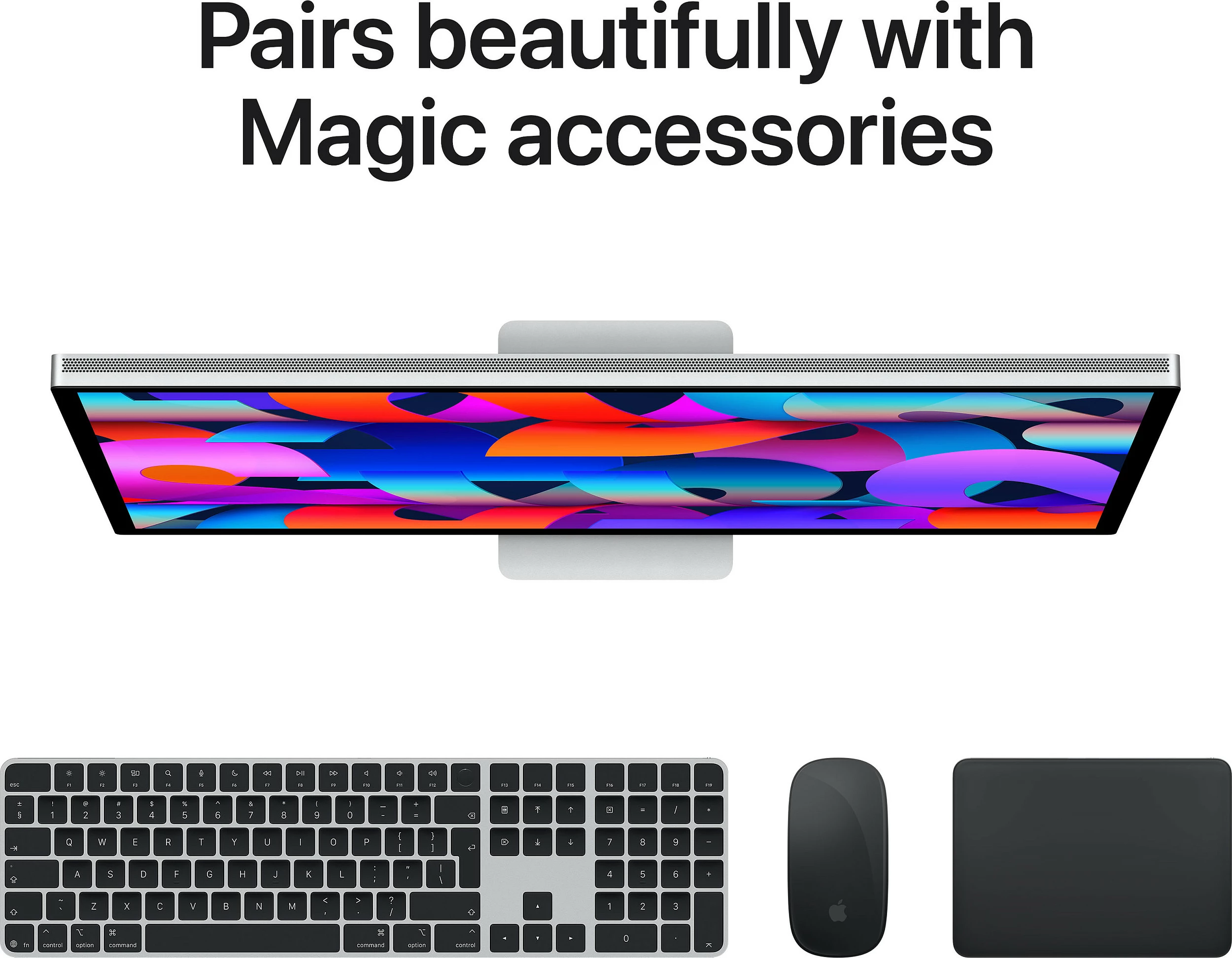 Monitor Apple Studio Display 27 inç 5K, Standard Glass, VESA, Silver