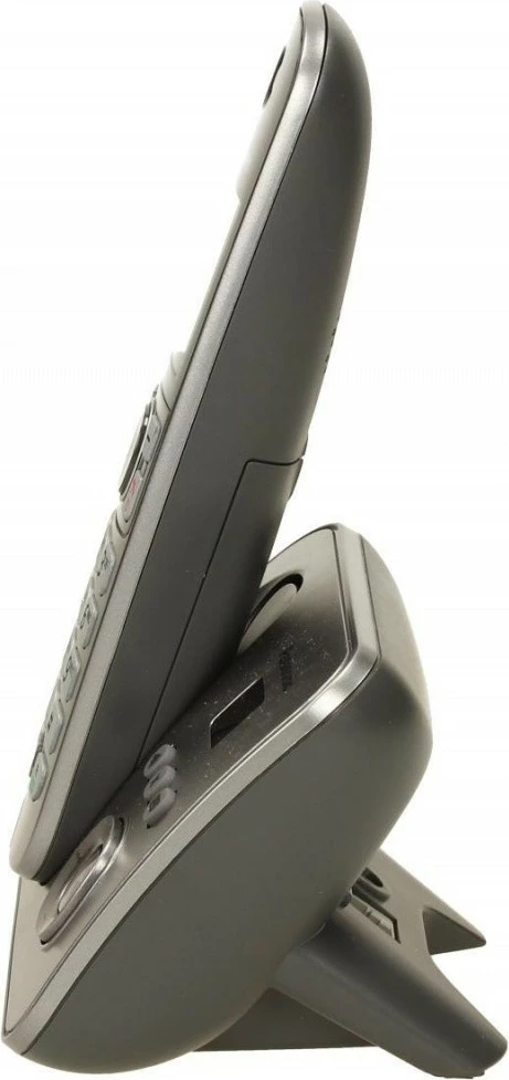 Telefon pa kabllo Panasonic KX-TG6821, sekretari automatike, Gri