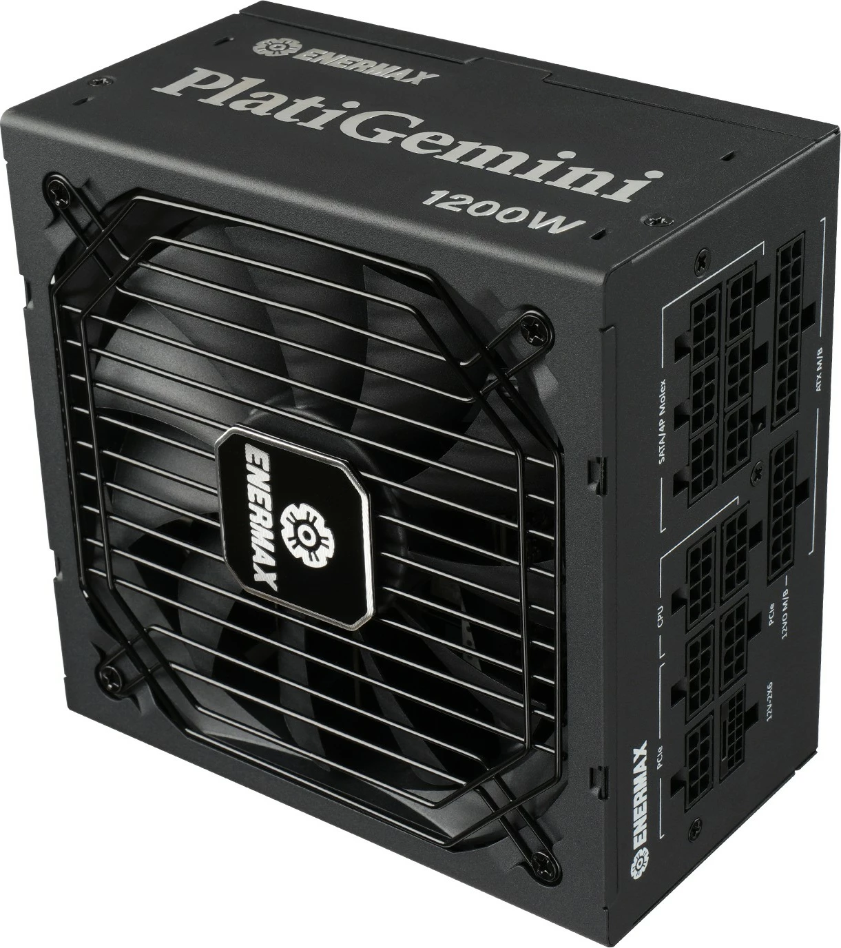 Kasë Enermax PlatiGemini EGN1200P, 1200W, 80 PLUS Platinum, ATX 3.1, full modular, e zezë