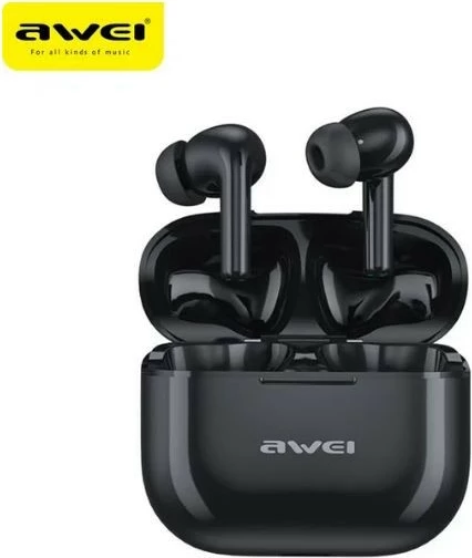 Kufje AWEI T1 Pro, Bluetooth, in-ear, të zeza