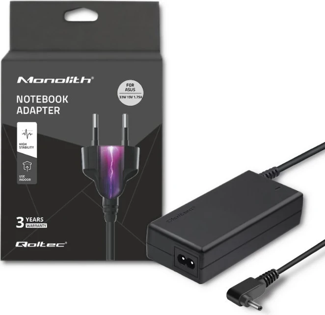 Karikues Qoltec për laptop ASUS, 33W, 19V