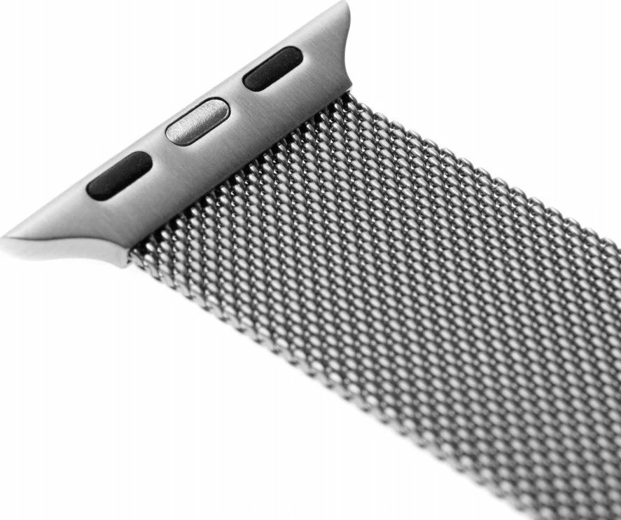 Rrip për Apple Watch Fixed Mesh FIXMEST-436-BK 49/45/44/42mm, argjend