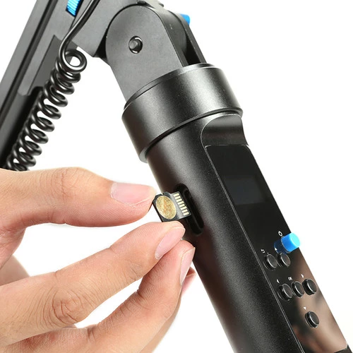 Shkop drite LED Fotorgear Magilight GH-02, 144 RGB LED, 800 lm, 100 cm, IPX4, bateri të rikarikueshme, e zezë