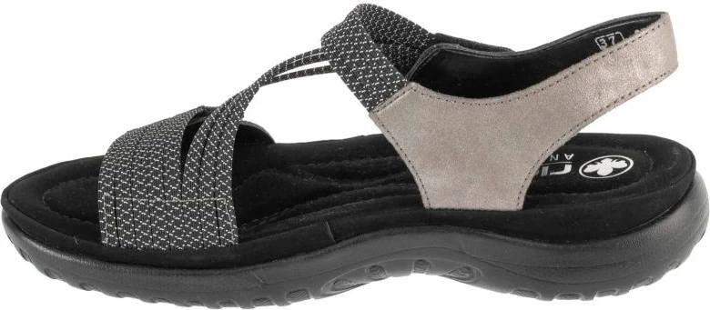 Sandale për femra Rieker, gri