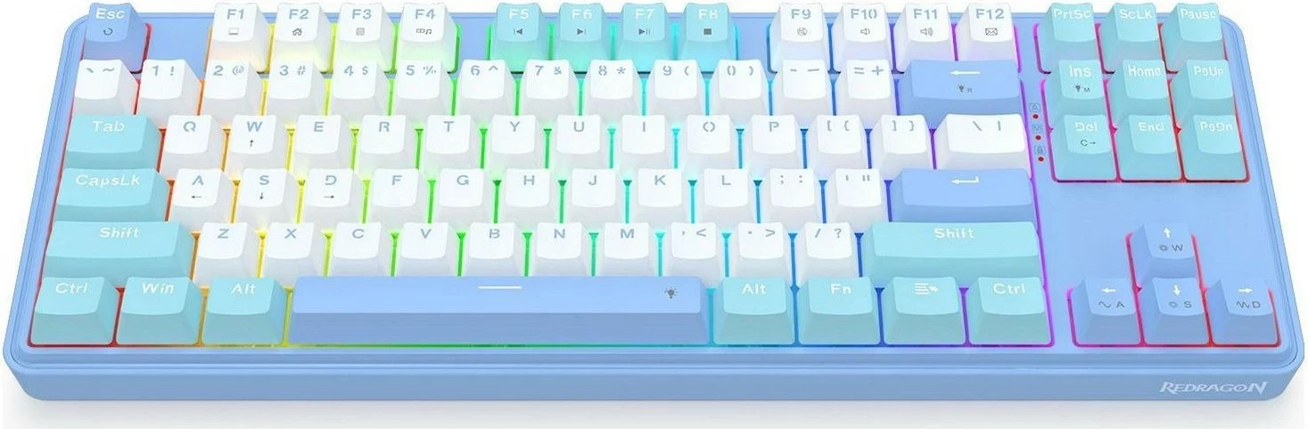 Tastierë Redragon K707WBB-RGB StarBlade, RGB, mekanike, e bardhë