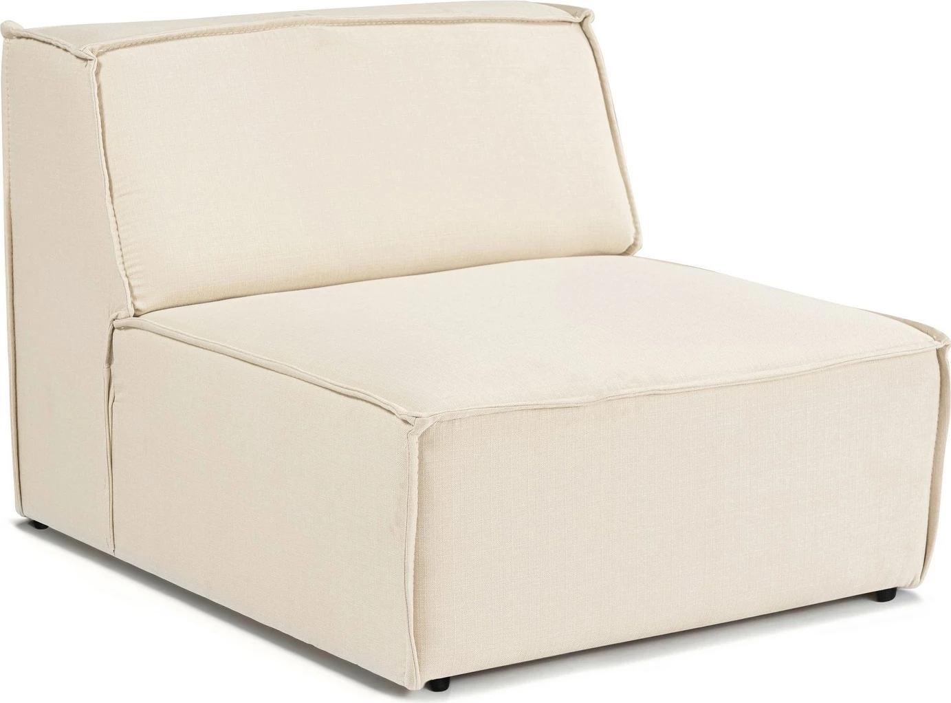 Karrige një vendëshe Puzzle Module, krem