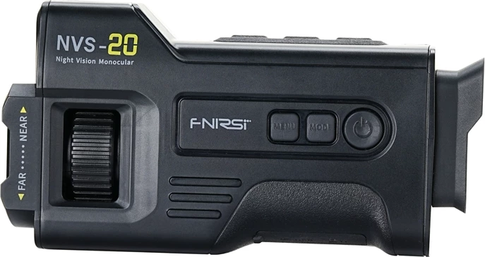 monokular vizion nate dixhital, FNIRSI, NVS-20, regjistrim 4K, foto 36MP, zmadhim 6x, IR 850 nm, ekran 1.54", memorie 32GB, me bateri 18650