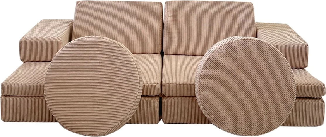 Divan-krevat dy vendësh Atelier del Sofa, Puzzle, rozë