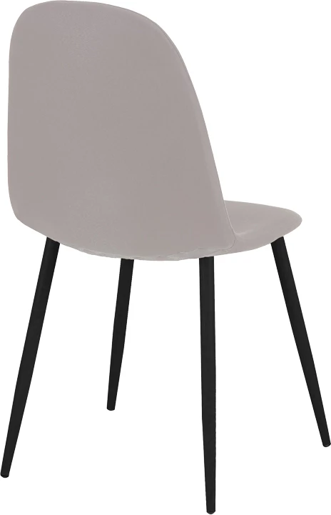 Tavolinë me karrige Gustas-Bella set prej 5 pjesësh, ngjyrë hiri me gurë të sinteruar mermeri të zi 120x60x75cm