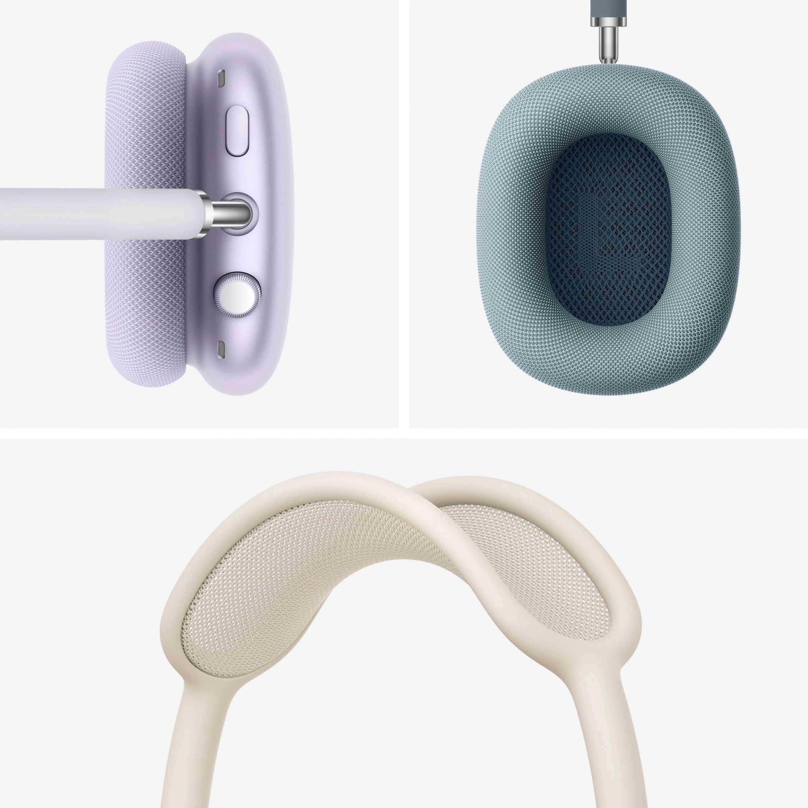 Kufje Apple AirPods Max, Wireless, Starlight