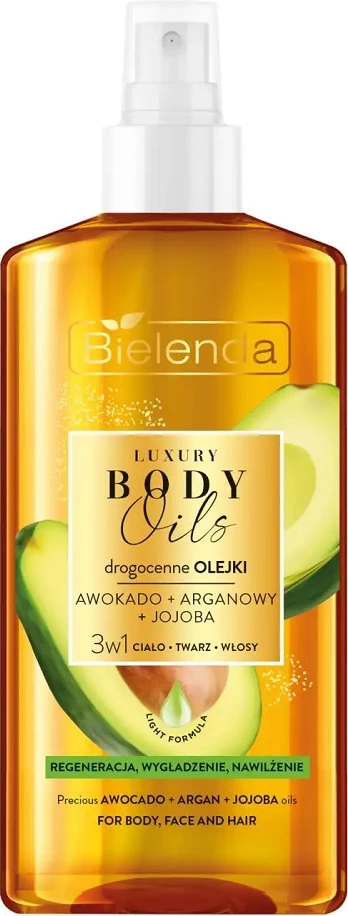 Vaj trupi për femra Bielenda Luxury Body Oils 3-in-1 Avokado Argan Jojoba 150ml