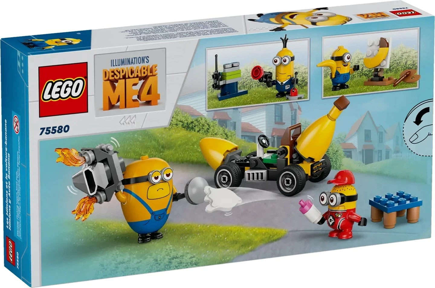 Set LEGO Minions 75580 Minions dhe Banana Car