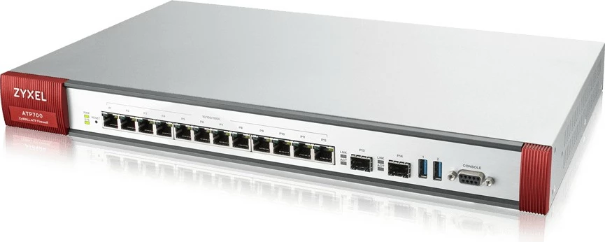 Firewall Zyxel ATP700, 6 Gbit/s, 150 përdorues, 1U