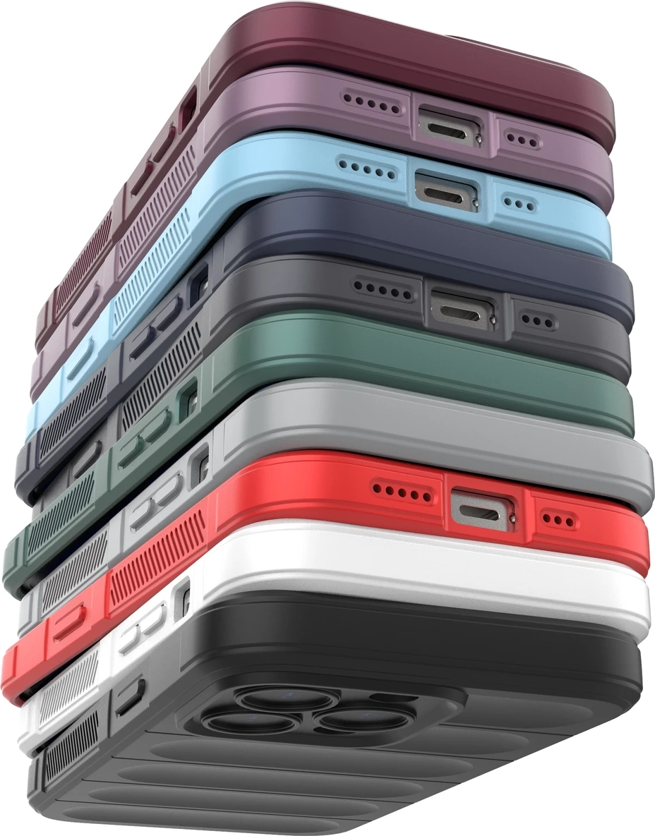 Mbështjellës Hurtel Magic Shield Case për iPhone 13 Pro, TPU, i zi