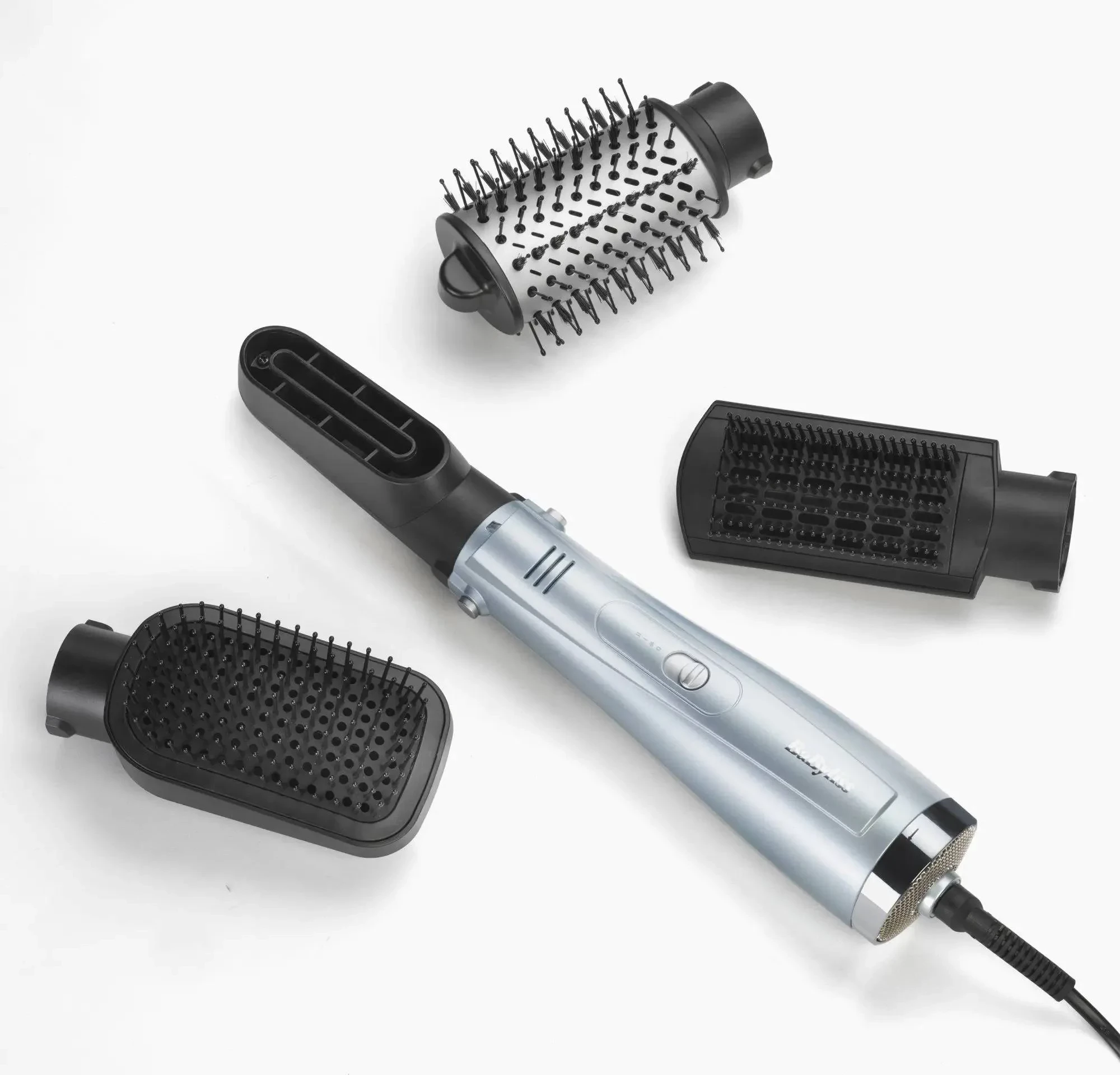 furçë nxehtësie BaByliss AS774E 1000W Hydro-Fusion, 4 në 1, set 4 aksesorë