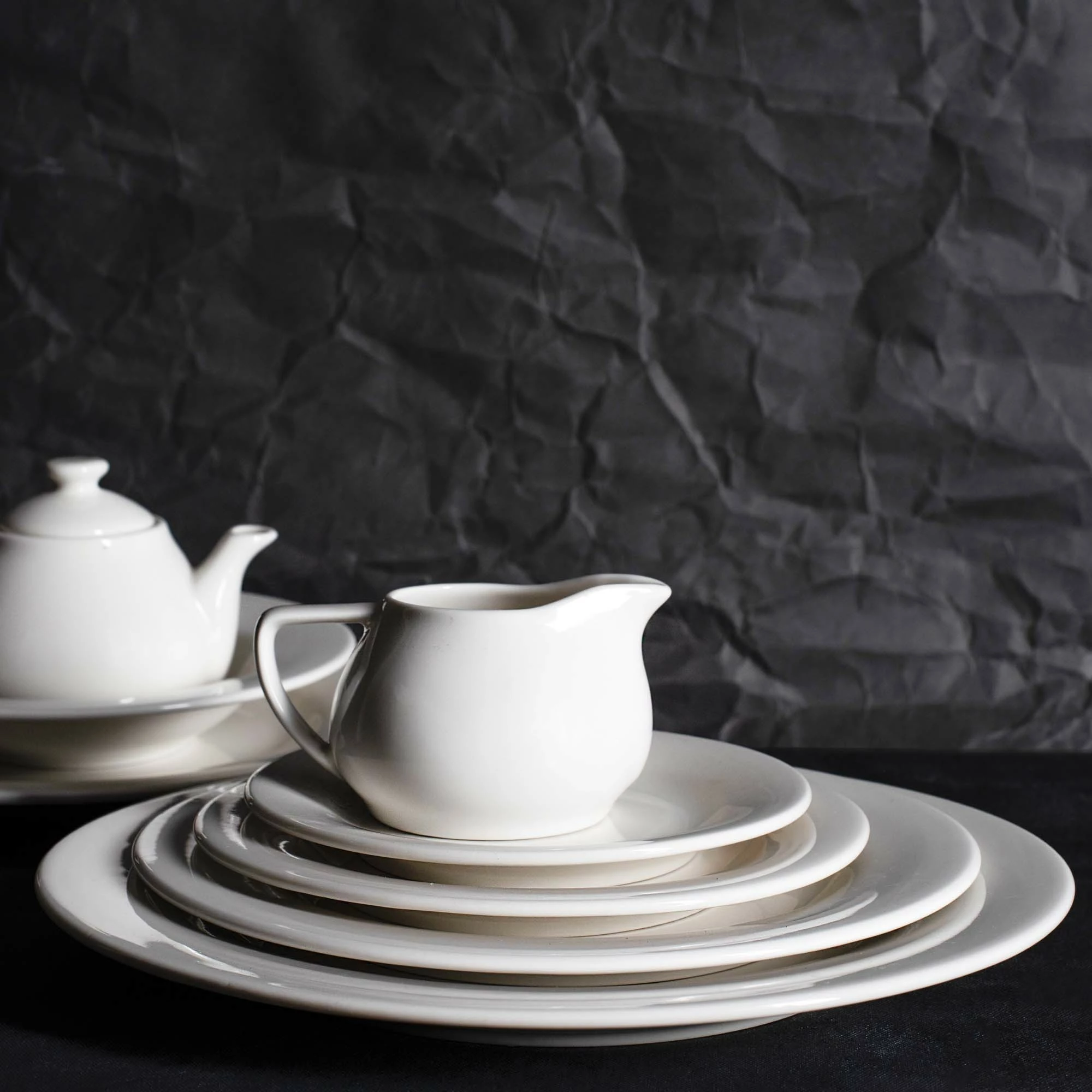 Nënfilxhan Porland Dove Ø120 mm, krem, set 6 copë