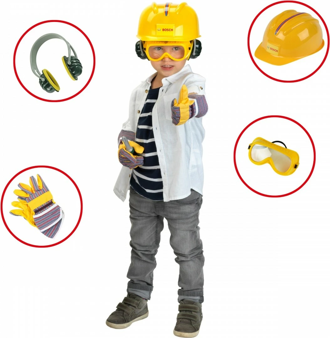 Tavolinë pune lodër për fëmijë Klein Bosch Workshop, 81 pjesë, shumëngjyrëshe