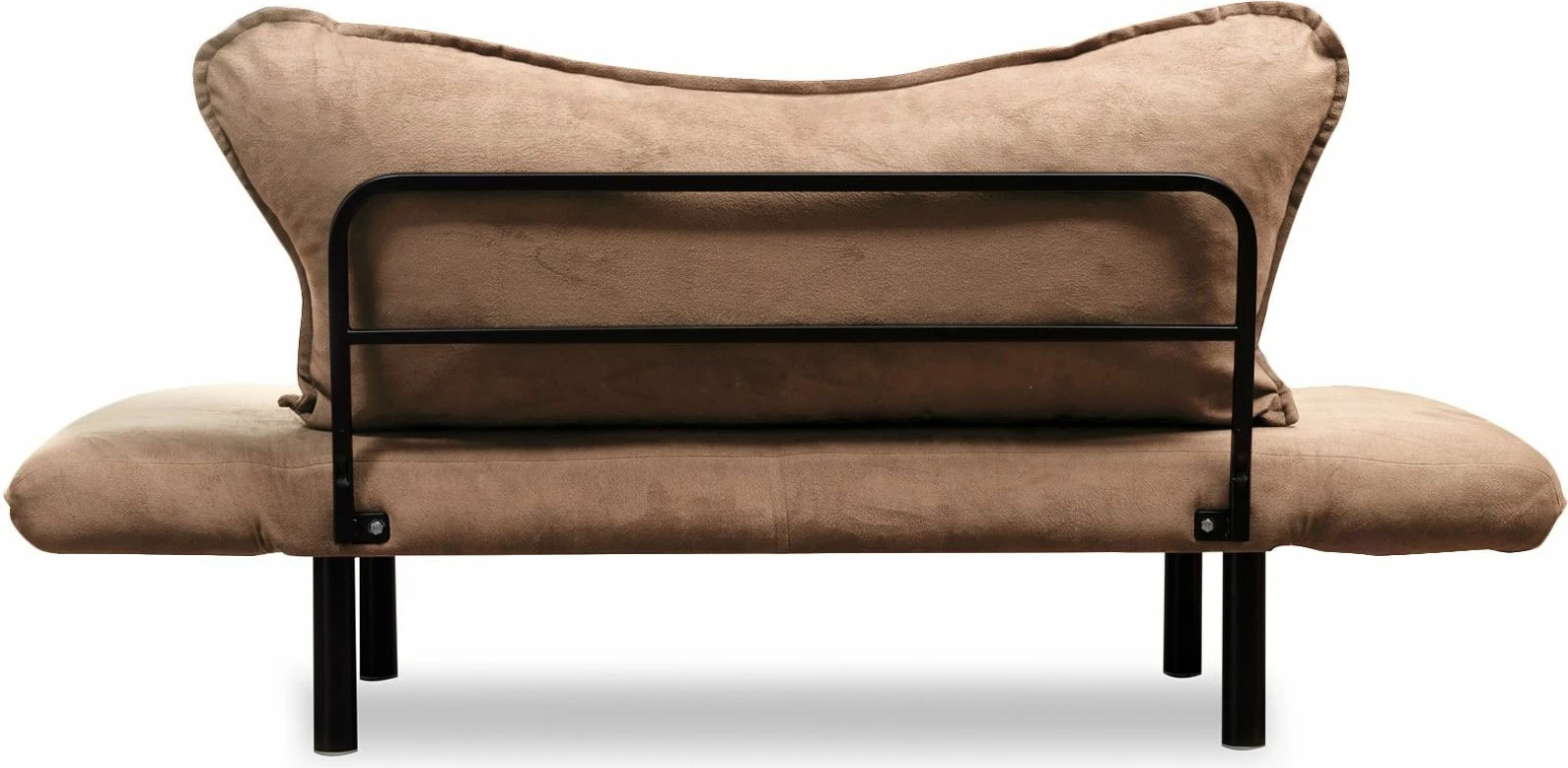 Divan 2-vendësh që shndërrohet në shtrat, Atelier del Sofa, Chatto, ngjyrë kafe e çelët