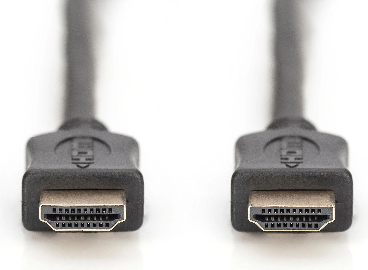 Kabllo HDMI Digitus High Speed me Ethernet, 2 m, HDMI Type A (Standard), 3840 x 2160 pixels, 3D, e zezë
