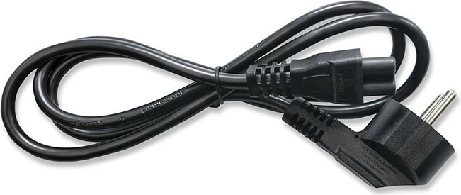 Kabllo furnizimi Qoltec 50458, IEC C5 në SCHUKO, 1.5m, e zezë